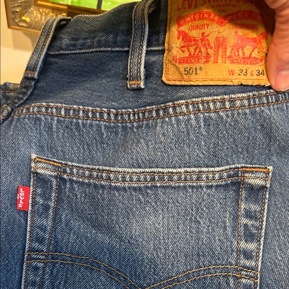 Levi's Classic 501's W38 L34